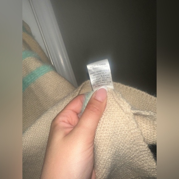 MABLE FUZZY CROP STRIPE SWEATER - Picture 11 of 11